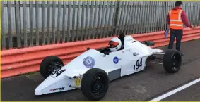  ??  ?? Oliver White took inaugural Heritage title in a Van Dieman RF89