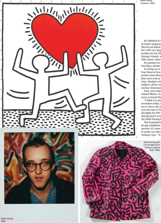  ?? ?? Keith Haring “Untitled,” 1982.