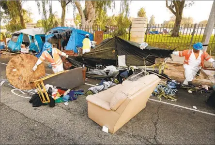  ?? Al Seib Los Angeles Times ?? A LAWSUIT alleges that the city’s practice of seizing and disposing of property violates the constituti­onal rights of the plaintiffs.