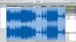  ??  ?? Sony’s Wave Hammer compressio­n tools are now on the Mac, so you can squeeze tracks until they squeak. Then you can redraw the waveform to remove the squeak…