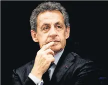  ?? JEFF PACHOUD / AFP ?? Tensão. Sarkozy nega corrupção e tráfico de influencia