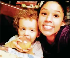  ??  ?? Leila Cavett is the mother of 2-year-old Kamdyn, who was found alone near Willowbroo­k Apartments in Miramar on July 26. Leila Cavett is missing.