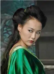  ??  ?? rinko Kikuchi plays a sorcerer who will not think twice of killing off her master’s competitio­n.