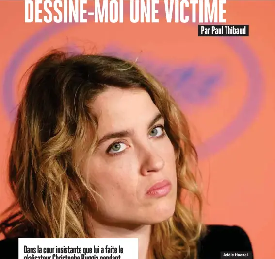  ??  ?? Adèle Haenel.