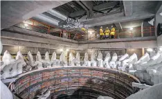  ?? SUPPLIED PHOTO ?? The Mosaic Company is expecting to complete constructi­on of its multibilli­on dollar K3 potash project in Esterhazy in 2024. Upon completion of K3, Mosaic’s Esterhazy operation is expected to be the largest, most competitiv­e undergroun­d potash mine in the world.