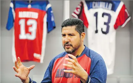  ?? JOHN MAHONEY ?? “I never thought about my legacy. I was more concerned about trying to win another title,” says former Alouettes QB Anthony Calvillo.