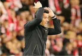  ?? B A C K P A G E P I X ?? Everton manager Marco Silva. /