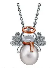  ??  ?? The angel form the Pearly Joy collection is wonderful as a gift for the spiritual seeker.