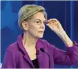  ??  ?? LA CANDIDATA ELIZABETH WARREN