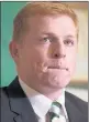  ?? Picture: SNS ?? THE BOSS: New Hibs manager Neil Lennon enjoyed great success during his time at Celtic.