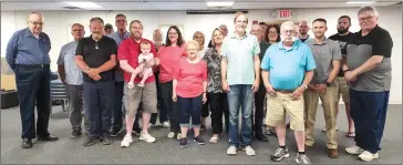 ?? Photo by Theresa Auriemmo ?? Pictured are the MCWAPEC attendees who met at the Couderspor­t Fire Hall on June 23.