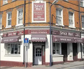  ?? ?? Boss of The Spice Hut in Brewer Street, Tipu Chowdhury, has defended his restaurant after it was rapped by inspectors over having a dirty wash area, pictured left