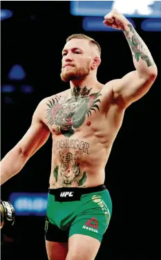  ?? AP ?? Floyd «Money» Mayweather (l.) gegen Conor «Notorious» McGregor: Am 26. August findet in Las Vegas der Schaukampf statt.