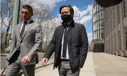  ?? Photograph: Brendan McDermid/Reuters ?? Roger Ng during his trial in Brooklyn, New York last year. Prosecutor­s at trial accused Ng of pocketing $35m in stolen 1MDB funds.