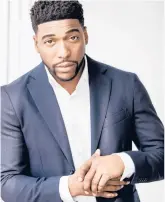  ?? STEVEN GERLICH ?? “New Amsterdam” star Jocko Sims said when he’s on the road, his guilty pleasure is ’90s music.