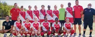  ?? (Photo ASM F) ?? Les féminines de l’ASM Football font carton plein après deux journées.