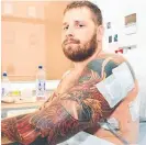  ?? Picture / News Corp ?? Steen Locke was stabbed six times in an unprovoked attack.