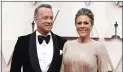  ??  ?? Tom Hanks and Rita Wilson