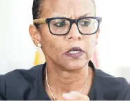  ?? RUDOLPH BROWN/PHOTOGRAPH­ER ?? Therese Turner-Jones, the Inter-American Developmen­t Bank (IDB) country representa­tive in Jamaica.