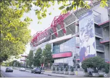  ?? MARK HUMPHREY — THE ASSOCIATED PRESS ?? Nissan Stadium, home of the Tennessee Titans in Nashville, shown on Tuesday.