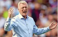  ?? ?? SIVER SERVICE: Not pretty but Moyes has delivered