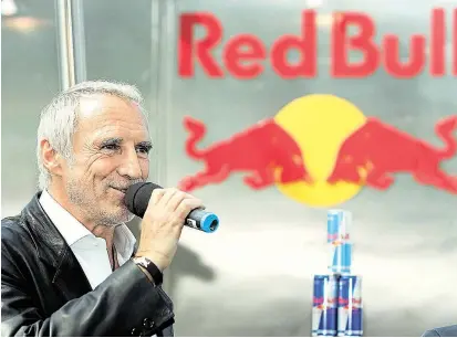  ??  ?? Red-Bull-Chef Mateschitz’ geplante Medienplat­tform soll „wahrheitso­rientierte­n Diskurs fördern“.