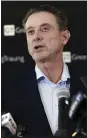  ?? SETH WENIG — AP FILE ?? Former Louisville basketball coach Rick Pitino was named head coach at Iona.