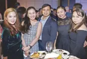  ??  ?? (From left) BPI’s Joey Silvestre, Rachelle Dangin, Anthony Alcantara, Roxanne Dangin and Madelein Embalado.