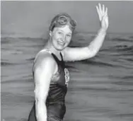  ?? TORONTO STAR FILE PHOTO ?? Marilyn Bell was 16 when she first crossed Lake Ontario.