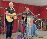  ?? / Spencer Lahr ?? The Dona Bopp Band plays Friday afternoon at the Armuchee Memorial Day Bluegrass Festival.