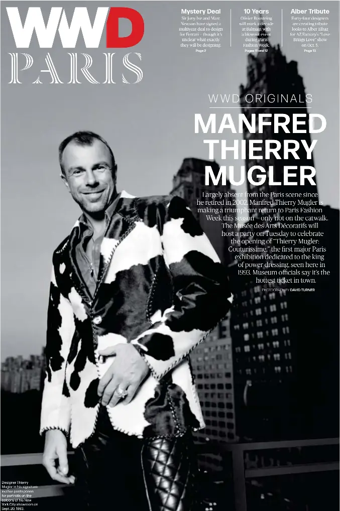 MANFRED THIERRY MUGLER - PressReader