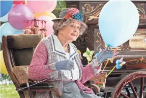  ?? JAY MAIDMENT/WALT DISNEY ?? Angela Lansbury appears as as the Balloon Lady in Disney’s “Mary Poppins Returns.”