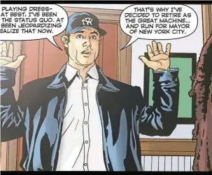  ??  ?? Mitchell Hundred is still the gold standard of comic book mayors. — Wildstorm