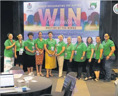  ?? Picture: SUPPLIED ?? The Women Entreprene­urs Business Council team at last year’s WIN Convention.