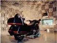  ??  ?? Honda uses anechoic chambers to make the GL1500 quieter. Meanwhile, the number of hard-core fans grows.