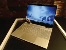  ??  ?? The HP Spectre x360 13 gets a refresh with 8th-generation Intel Core CPUS and better thermal management.