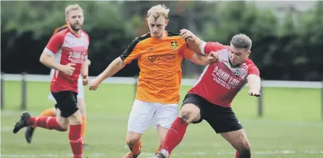  ??  ?? Wearside League Football between Farringdon Detached and Boldon CA.