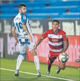  ?? FOTO: FOTO: GETTY ?? El Granada no pudo doblegar al Leganés en su último encuentro de Liga