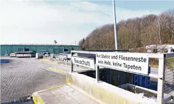  ??  ?? Der Kreis Viersen prüft derzeit, ob er die Müll-Umlade-Station auf dem Gelände der Entsorgung­sgesellsch­aft Niederrhei­n in Viersen-Süchteln pachten kann.