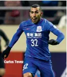  ??  ?? Carlos Tevez