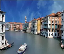  ??  ?? Venezia è una delle città proposte dall’operatore ai suoi clienti. Le esperienze raccolte sul sito hanno come payoff lo slogan: ‘Leave All, Live This’