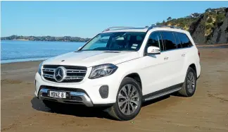  ??  ?? The Mercedes-Benz GLS 350d.