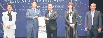 Optimax Launches Prospectus For Upcoming Listing Pressreader