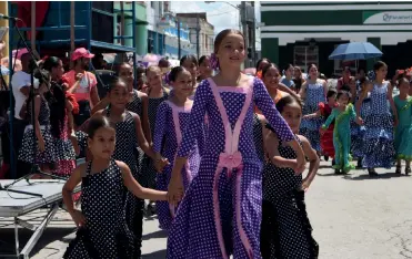  ??  ?? El Ballet Español en Holguín.