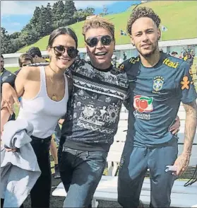  ??  ?? Bruna Marquezine, la novia de Neymar, ya está en Sochi y esta mañana viaja hacia Rostov