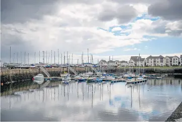  ??  ?? UPGRADE: A clubhouse clad in Siberian larch timber is earmarked for Tayport Harbour.