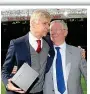  ?? GETTY IMAGES ?? Wenger and Sir Alex last week