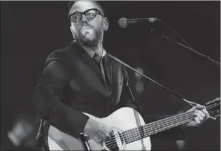 ?? STEVE BOSCH/ PNG ?? Dallas Green of City and Colour in concert at the Queen Elizabeth Theatre Thursday night.