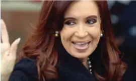  ??  ?? Cristina Fernandez