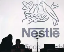  ?? THE CANADIAN PRESS ?? Nestle, the world’s biggest food and beverage company, outbid an Ontario township for ownership of a local well.